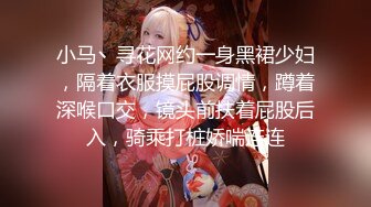 小马丶寻花网约一身黑裙少妇，隔着衣服摸屁股调情，蹲着深喉口交，镜头前扶着屁股后入，骑乘打桩娇喘连连