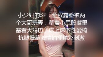 小少妇的3P，全程露脸被两个大哥玩弄，草着小屁股嘴里塞着大鸡巴，床上床下性爱椅抗腿爆草激情抽插精彩刺激